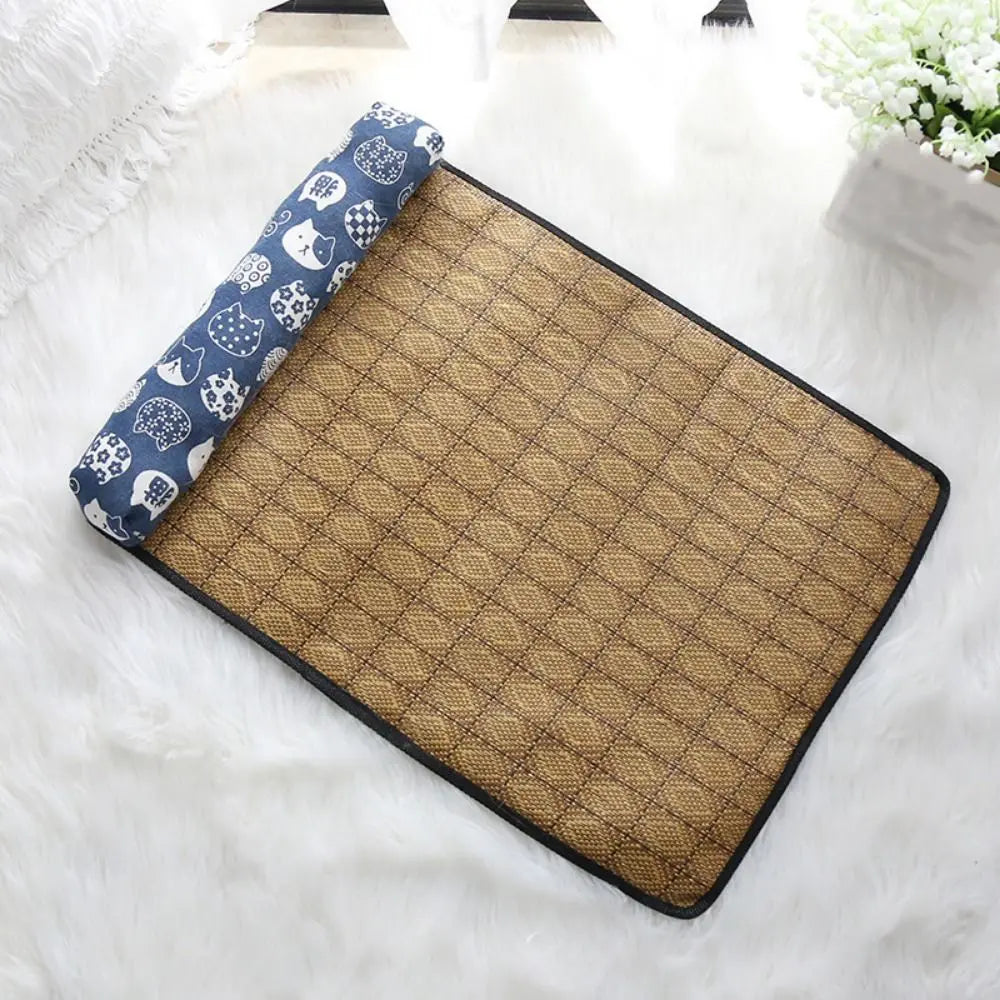 Foldable Ice Silk Dogs Mat