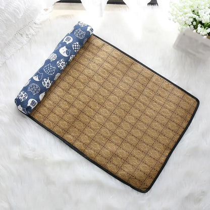 Foldable Ice Silk Dogs Mat