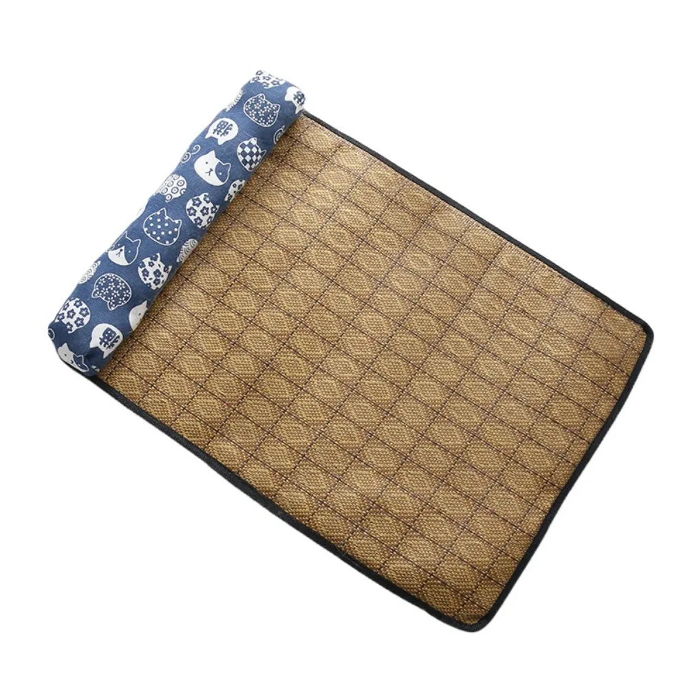 Foldable Ice Silk Dogs Mat